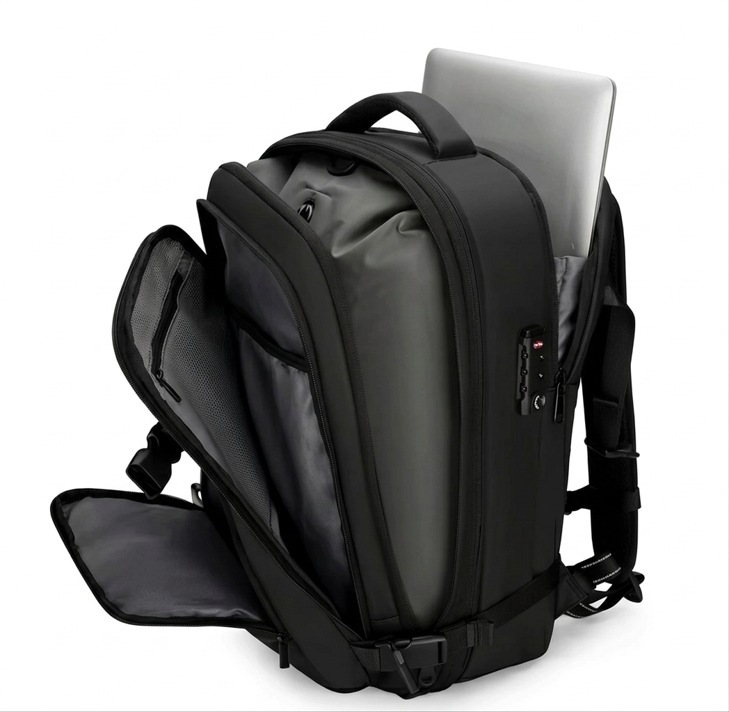 Sac à dos de voyage à compression grande capacité – PACX