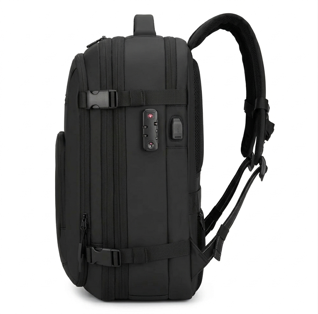 Sac à dos de voyage à compression grande capacité – PACX